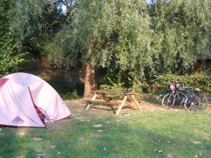 Campsite at Gent